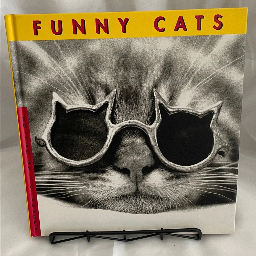 Funny Cats Book By JC Suares 1995